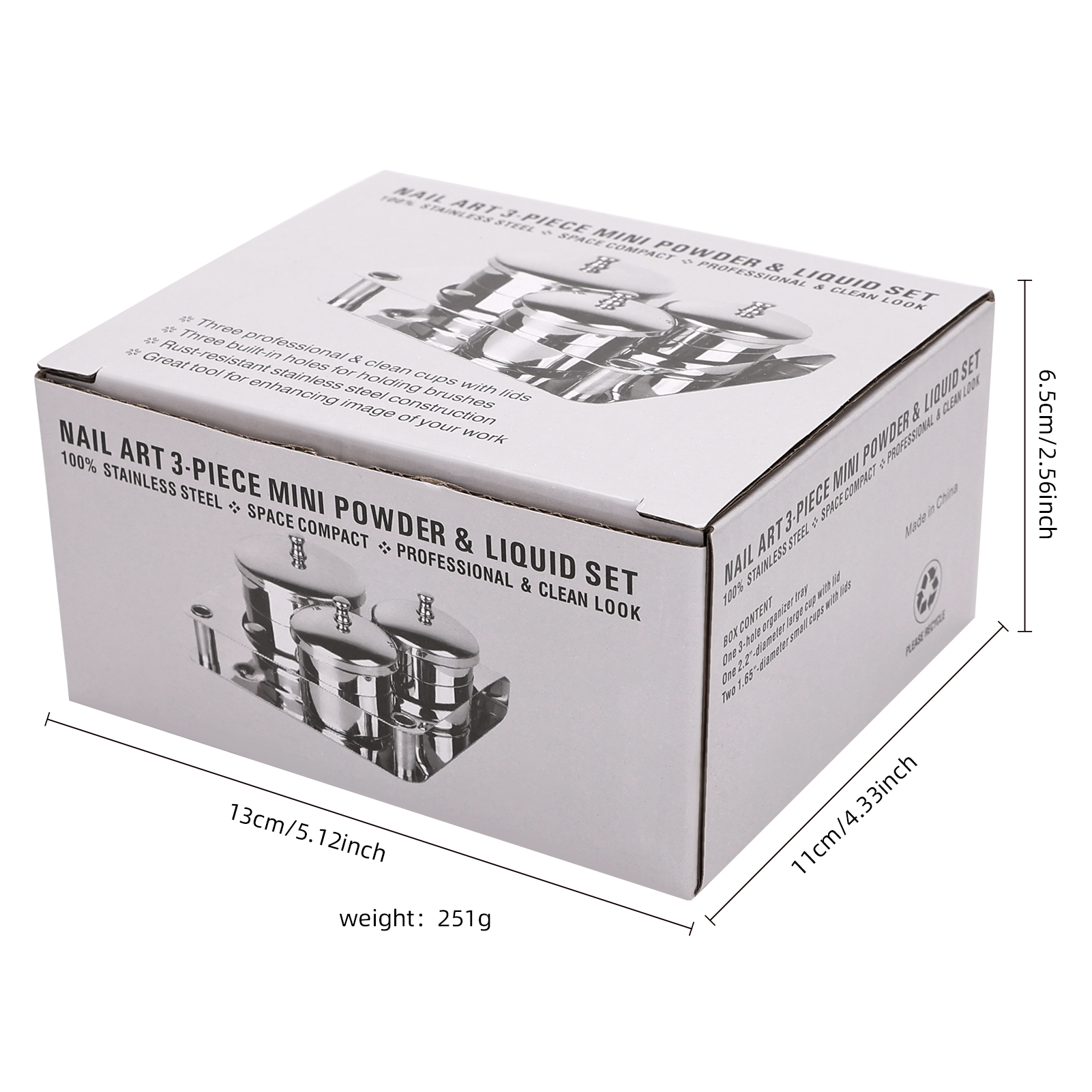 Acrylic Liquid Container
